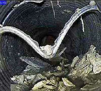 浮梁排水管道变形塌陷的非开挖修复方法